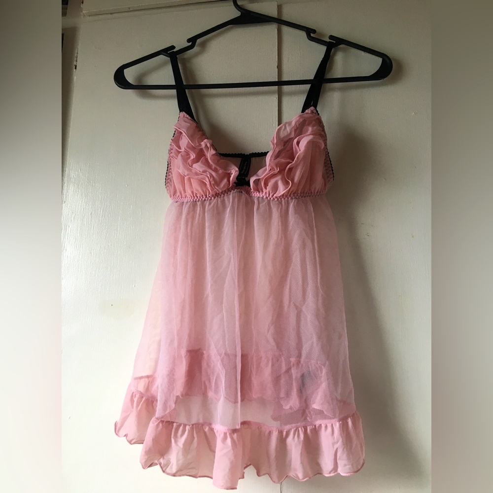 Sexy Little Things set (babydoll & flounce panties) by Victoria's Secret